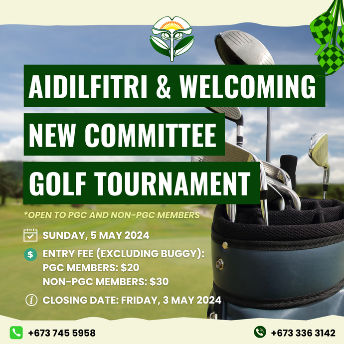 Aidilfitri & Welcoming New Committee Golf Tournament