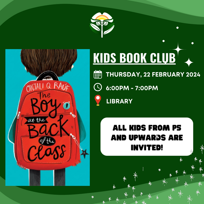 Kids Book Club: The Boy At The Back Of The Class