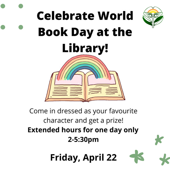 Celebrate World Book Day at the Library!