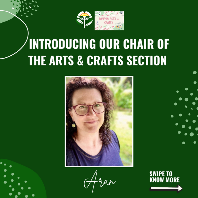 Introducing Aran, Arts & Crafts Chairperson