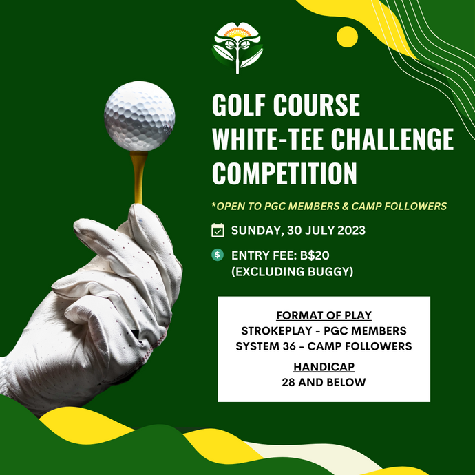 Golf Course White-Tee Challenge Competition