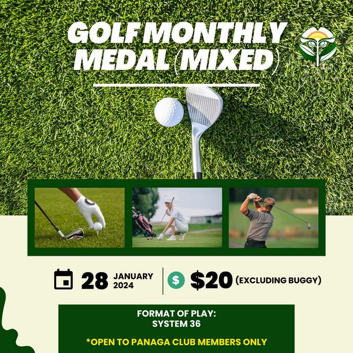 Golf Monthly Medal (Mixed) January 2024