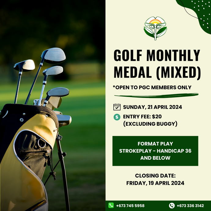 Golf Monthly Medal (Mixed)