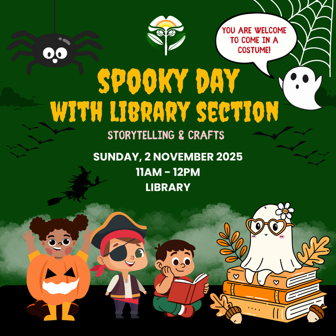 🎃👻 Spooky Day at the Library! 👻🎃