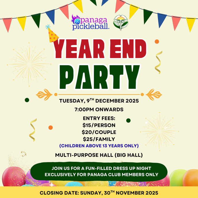 Panaga Pickleball Year End Party