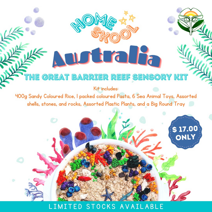 Australia : The Great Barrier Reef Sensory Kit