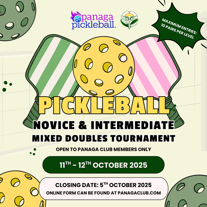 Pickleball Novice and Intermediate Mixed Doubles Tournament