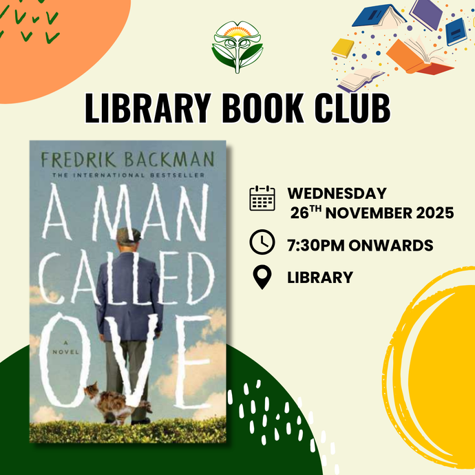 Library Book Club: A Man Called Ove by Fredrik Backman
