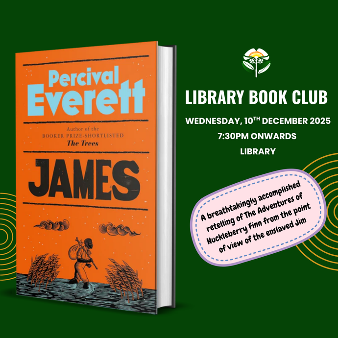 Library Book Club: James by Percival Everett