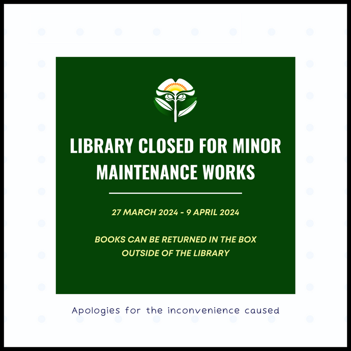 Library Closed For Minor Maintenance Works