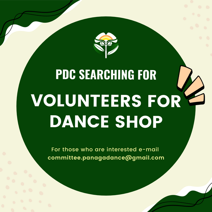 Panaga Dance Centre Is Looking For Volunteers!