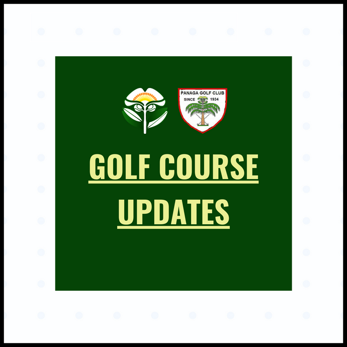 Golf Course Updates