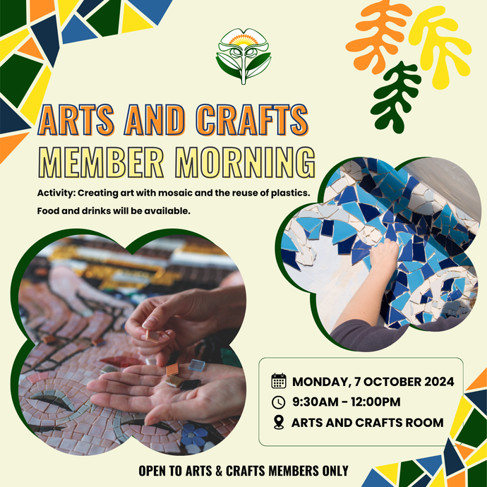 Arts and Crafts Member Morning