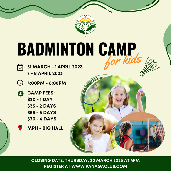 Badminton Camps For Kids