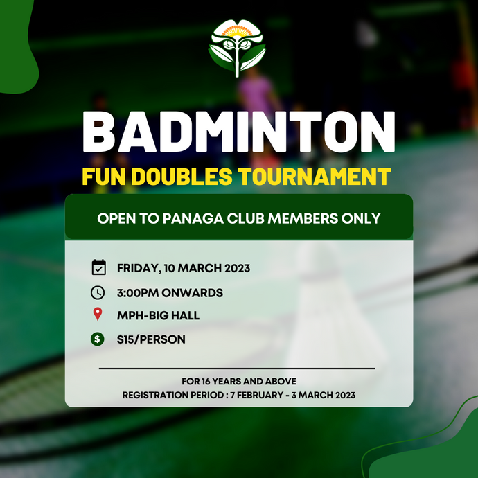 Badminton Fun Doubles Tournament
