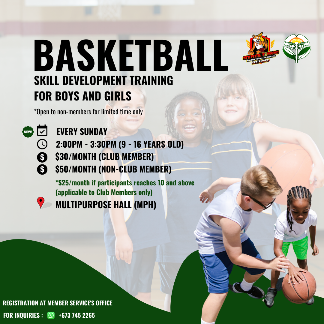 Basketball Skill Development Training Every Sunday – Panaga Club