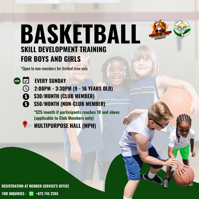 Basketball Skill Development Training Every Sunday