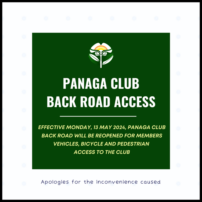 Panaga Club - Back Road Access
