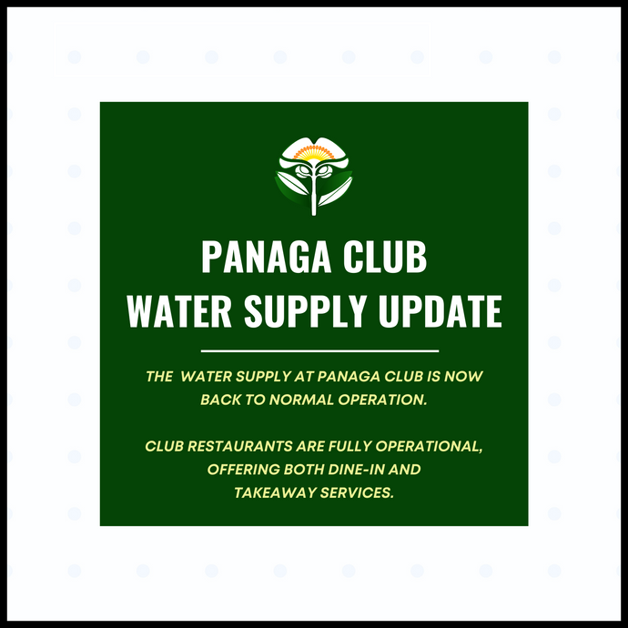 Panaga Club Water Supply Update