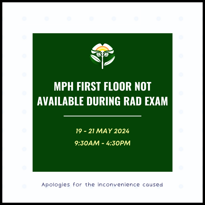 MPH First Floor Not Available During RAD Exam