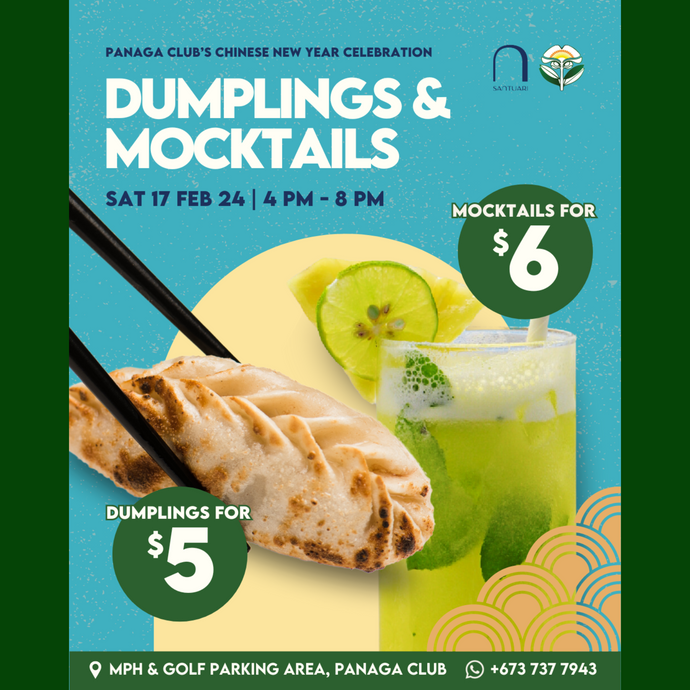 Chinese New Year Celebration Promotion For Dumplings & Mocktails
