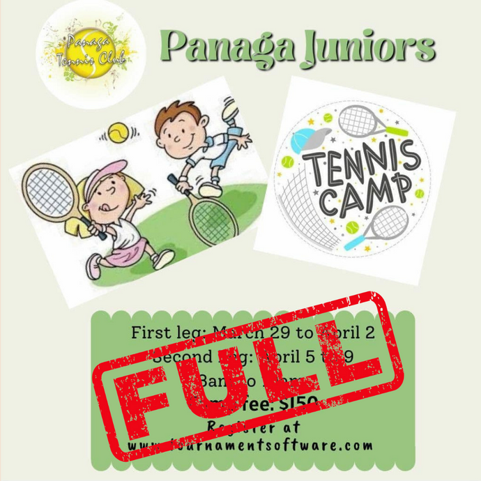 Panaga Juniors Tennis Camp