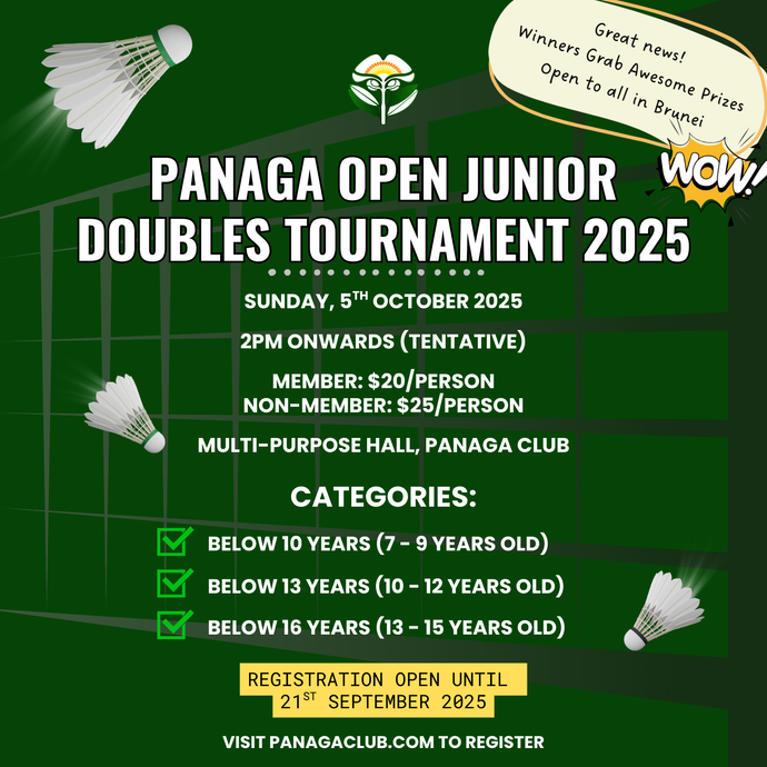Panaga Open Junior Doubles Tournament 2025
