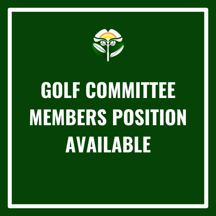 Golf Division Annual Meeting (DAM) & Committee Members (1st Amendment)