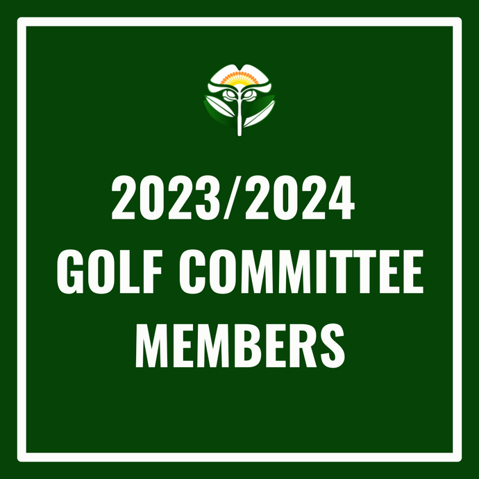 Welcome 2023/2024 Golf Committee Members
