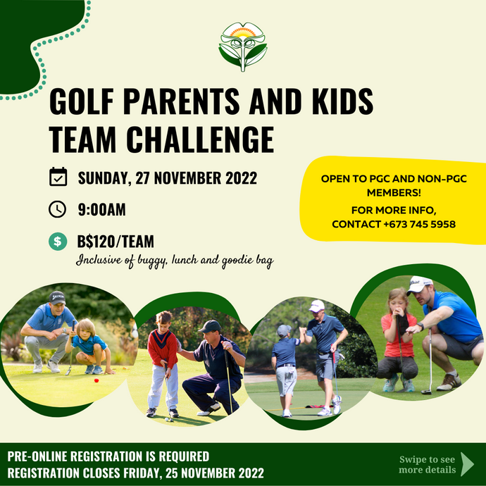 Golf Parents and Kids Team Challenge