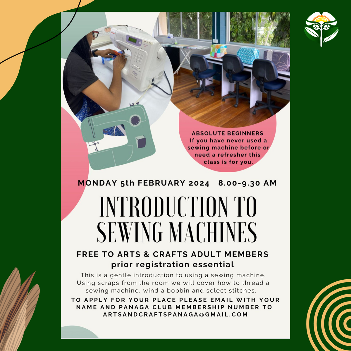 Introduction To Sewing Machines – Panaga Club