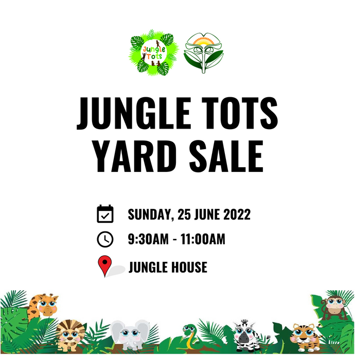 Jungle Tots Yard Sale