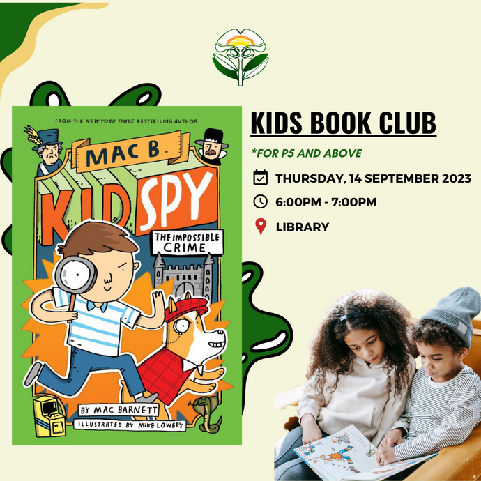Kids Book Club: Kid Spy by Mac B