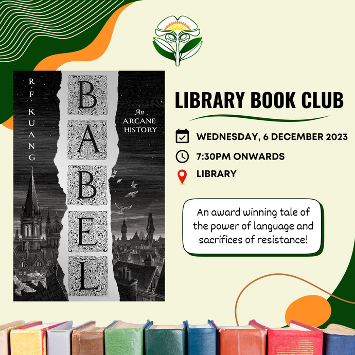 Library Book Club: Babel by R.F Kuang