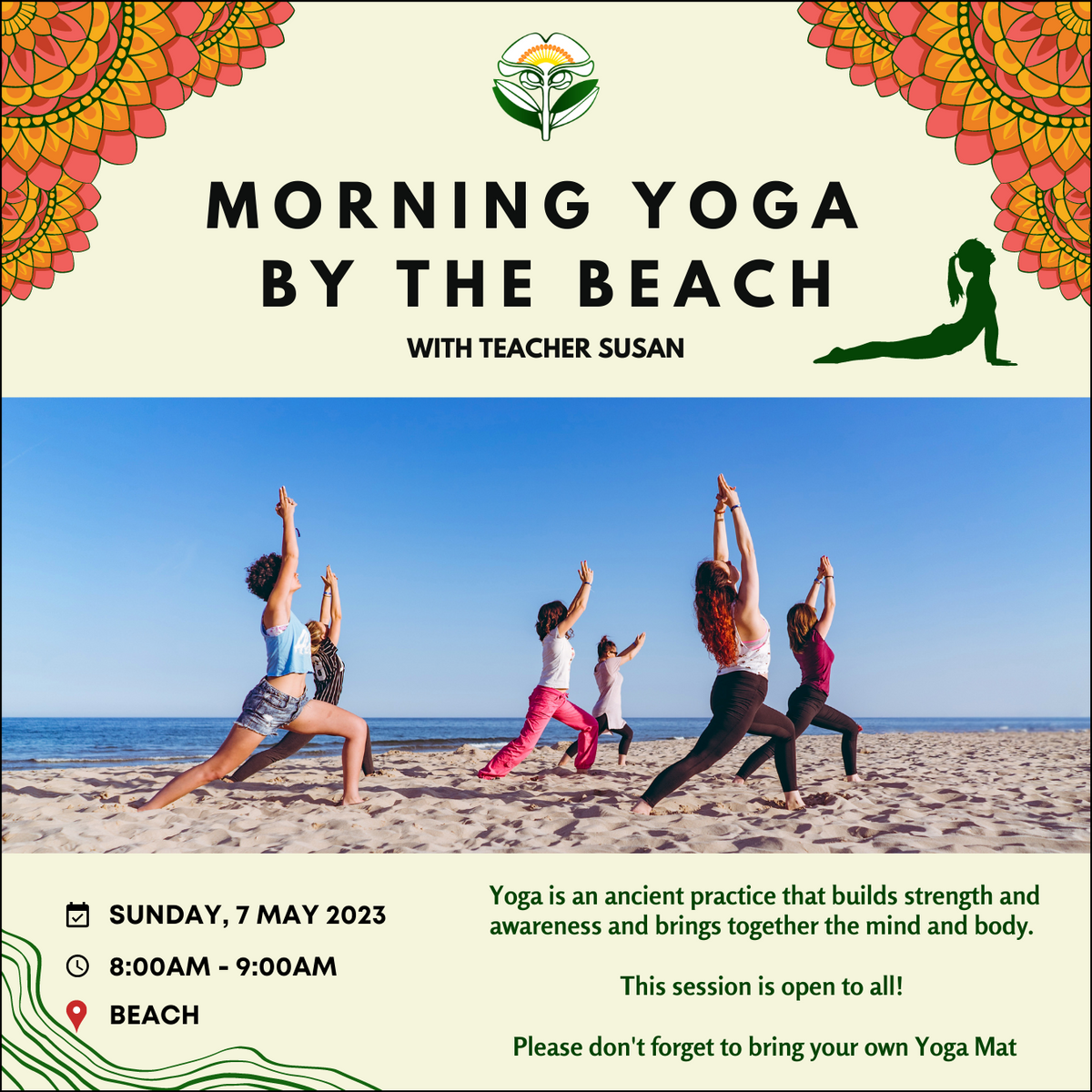 Morning Yoga By The Beach – Panaga Club