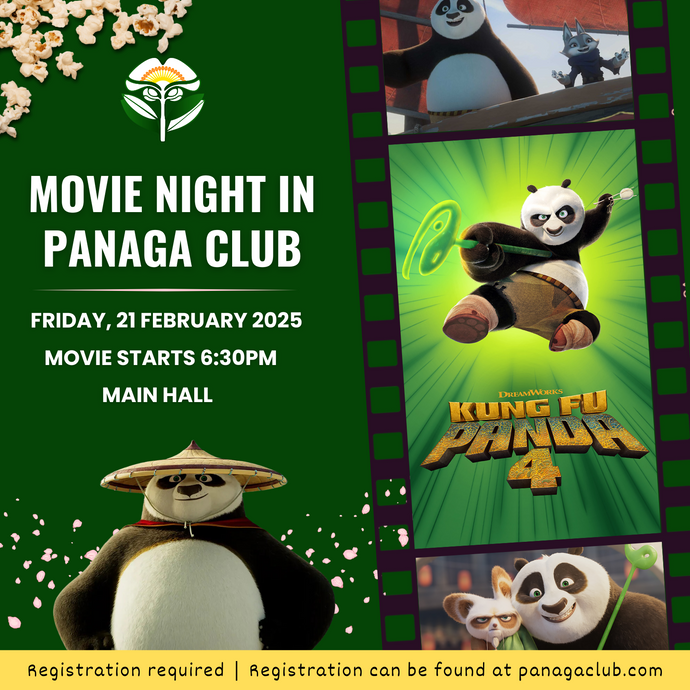 Movie Night In Panaga Club: Kung Fu Panda 4