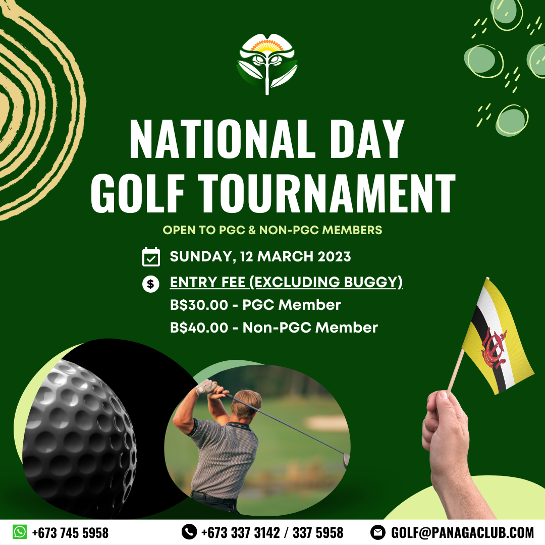 National Day Golf Tournament – Panaga Club