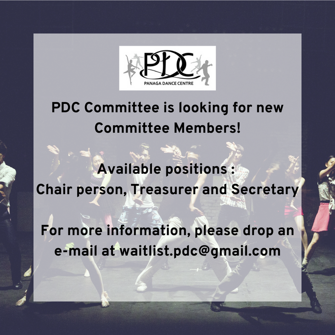 PDC Is Looking New Committee Members!