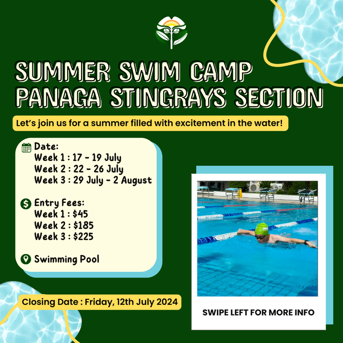 Summer Swim Camp By Panaga Stingrays Section