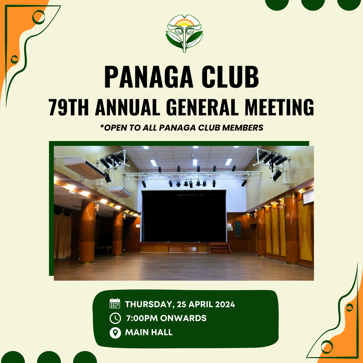 79th Club Annual General Meeting – Panaga Club