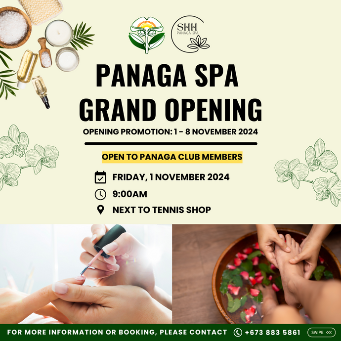 Get Ready to Relax: Panaga Spa Grand Opening This Friday! 🌸✨