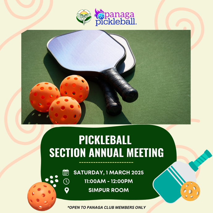 Pickleball Section Annual Meeting