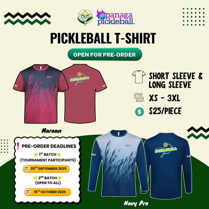 Pickleball T-Shirts Pre-Order