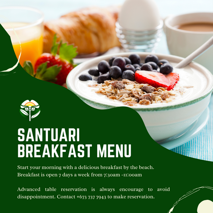 Santuari Breakfast Menu