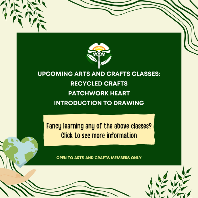 Arts and Crafts Upcoming Classes