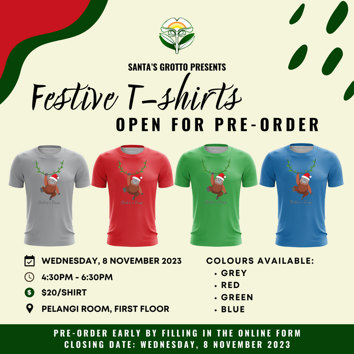 Festive T-Shirts Open For Pre-order