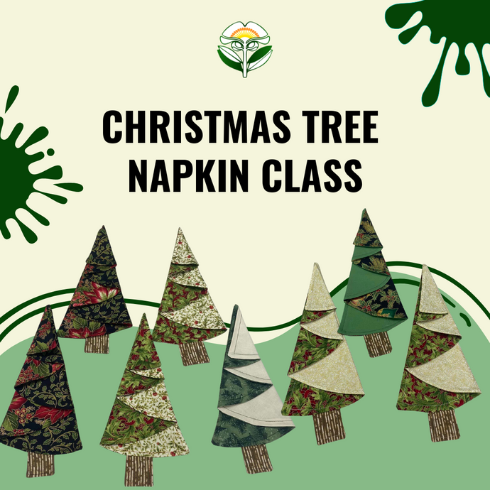 Christmas Tree Napkin Class