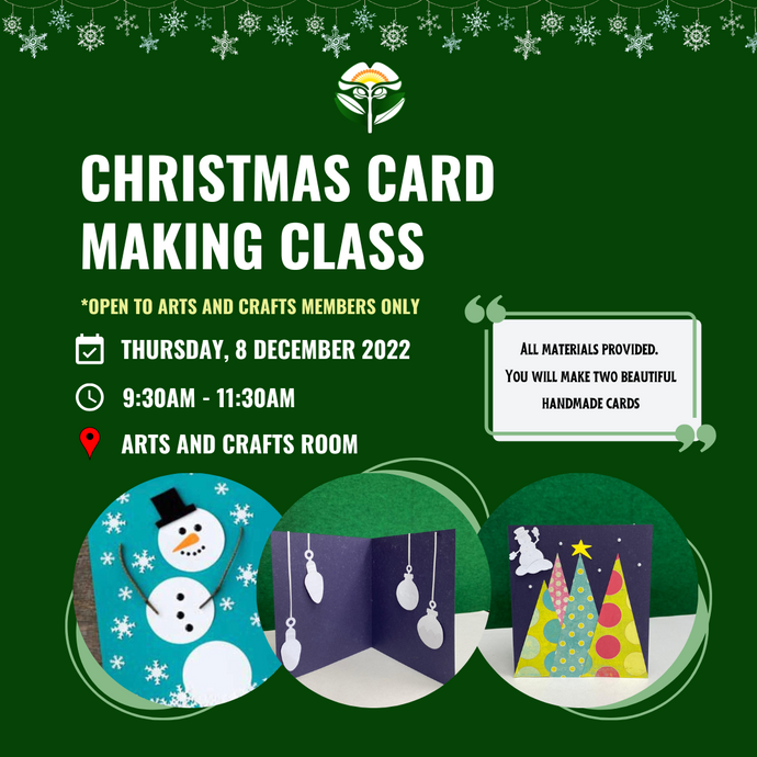 Christmas Card Making Class