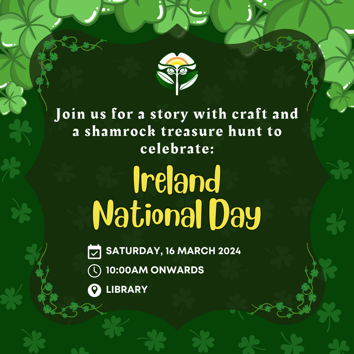 Ireland National Day At The Library