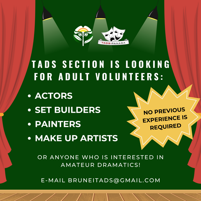 TADS Section Is Looking For Adult Volunteers!